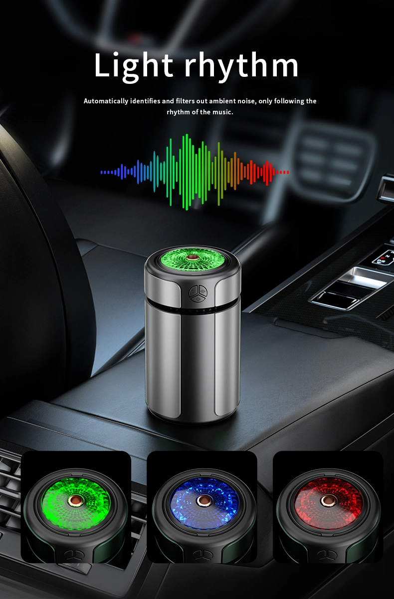 Metal High Quality Portable Fragrance Oil Aroma Diffuser Car Scent Diffuser