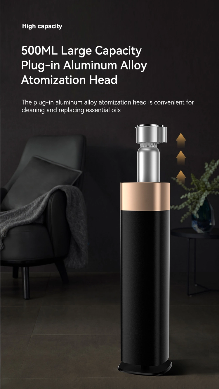 Factory Wholesale Smart WiFi Metal Aromatherapy Diffuser Supplier Waterless Perfume Essential Oil Diffuser