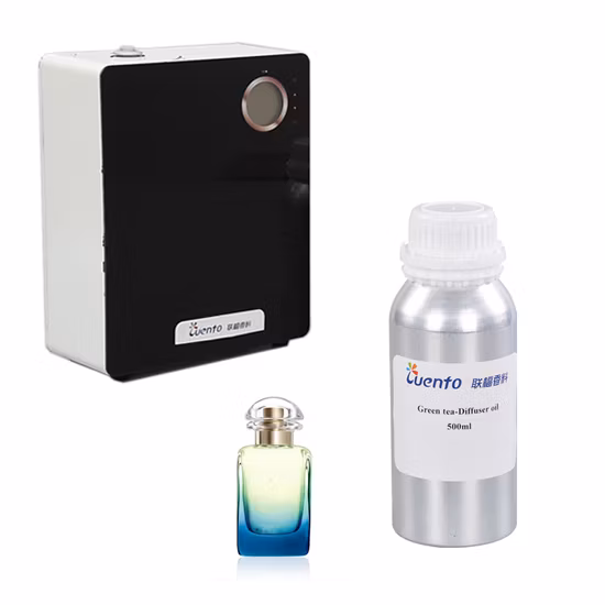 Difusor de aceite esencial de difusor de aroma de lámpara de madera de haya maciza de vidrio al por mayor de 120 ml