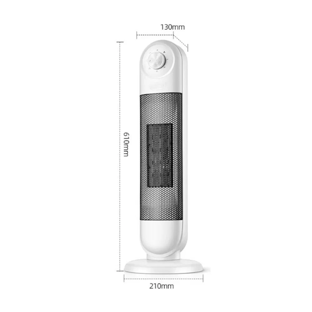 Calentador portátil Protección contra sobrecalentamiento Pantalla LED Calefacción Calentador eléctrico