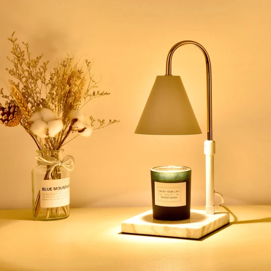 Gran oferta de lámpara calentadora de velas para el hogar perfumada y decorativa, calentador de cera derretida que incluye 2 uds de bombilla GU10
