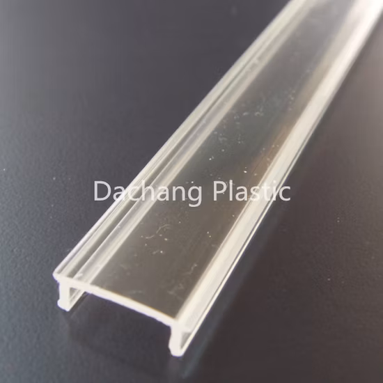 Pxg-508 Nueva cubierta de luz lineal LED Perfiles de extrusión de aluminio y difusor de plástico para oficina