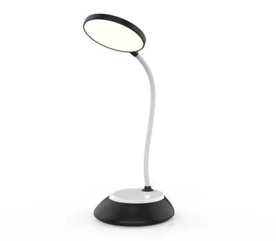 Lámpara LED de interior para decoración del hogar para lectura de estudio/lámpara de mesa LED colorida portátil con botón táctil